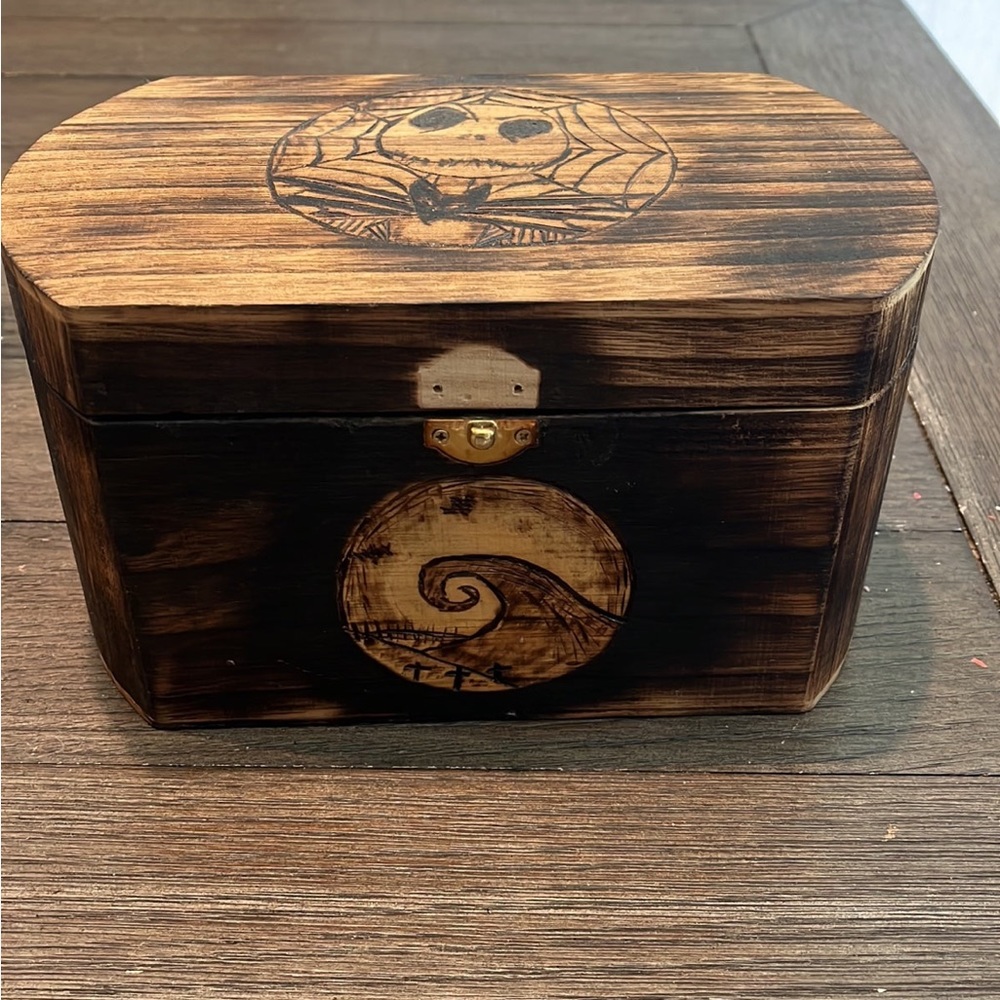 HANDMADE Trinket Box , NIGHTMARE BEFORE CHRISTMAS.
